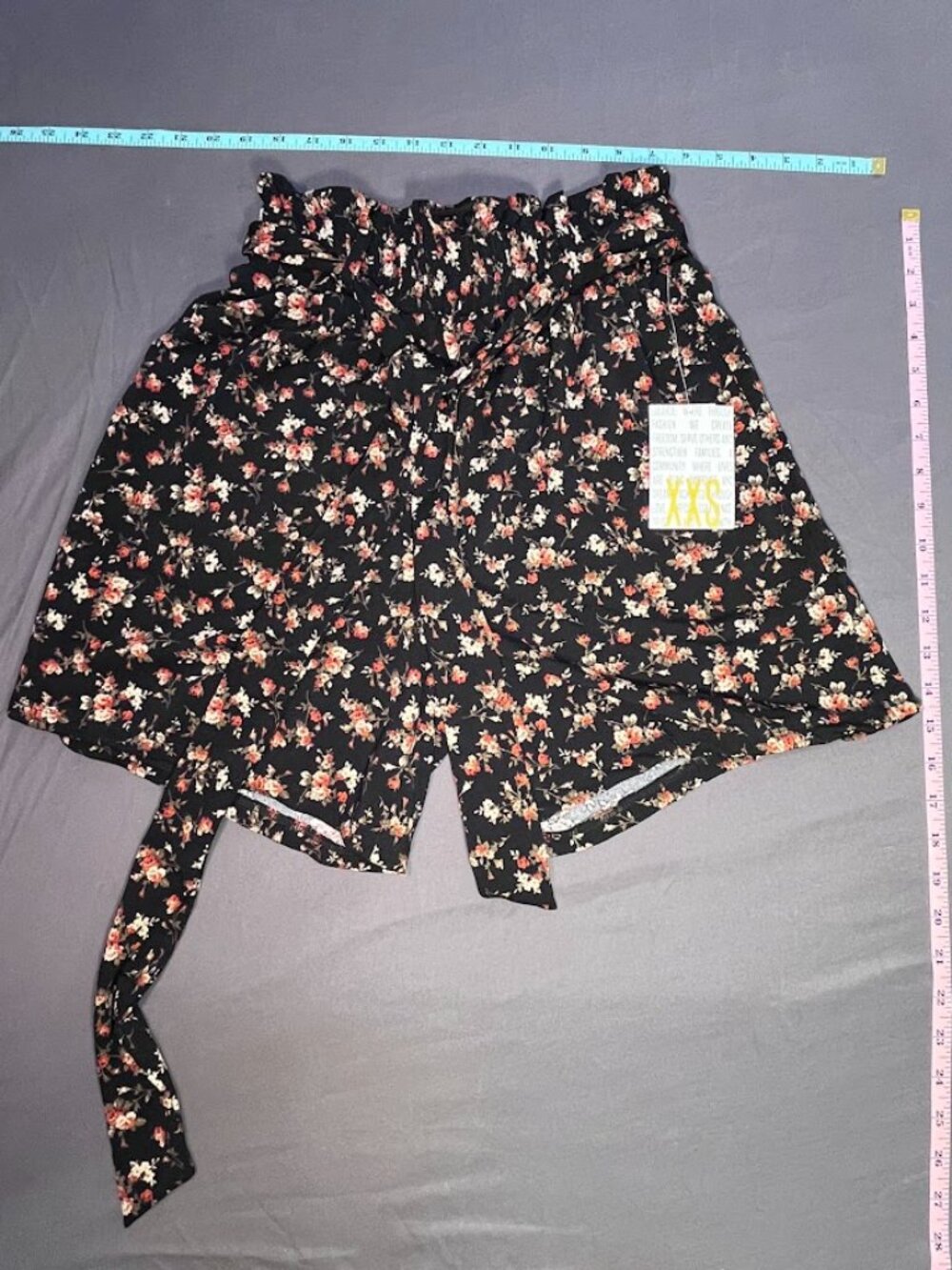 Womens Lularoe Ella Floral Shorts Size XXS NWT